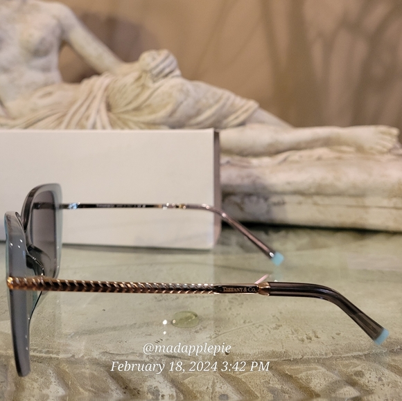 Tiffany & Co. TF4190 Cat Eye Sunglasses Luxury Designer Oversized Celebrity #21 - Picture 11 of 17